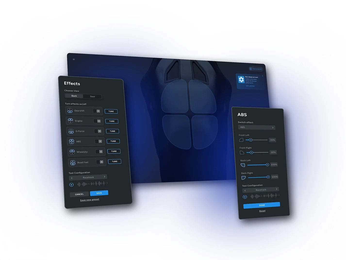 MTC-P Extreme - Seat Haptics Insert (Gen 2)