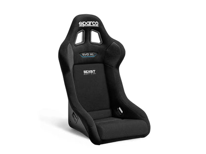 Sparco Evo XL QRT (FIA version) with integrated MTC-P Extreme Seat Haptics (Gen 2)